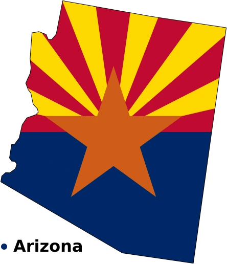 Arizona Maps illustration