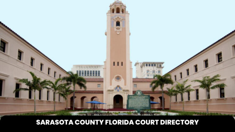Sarasota County Florida Court Directory