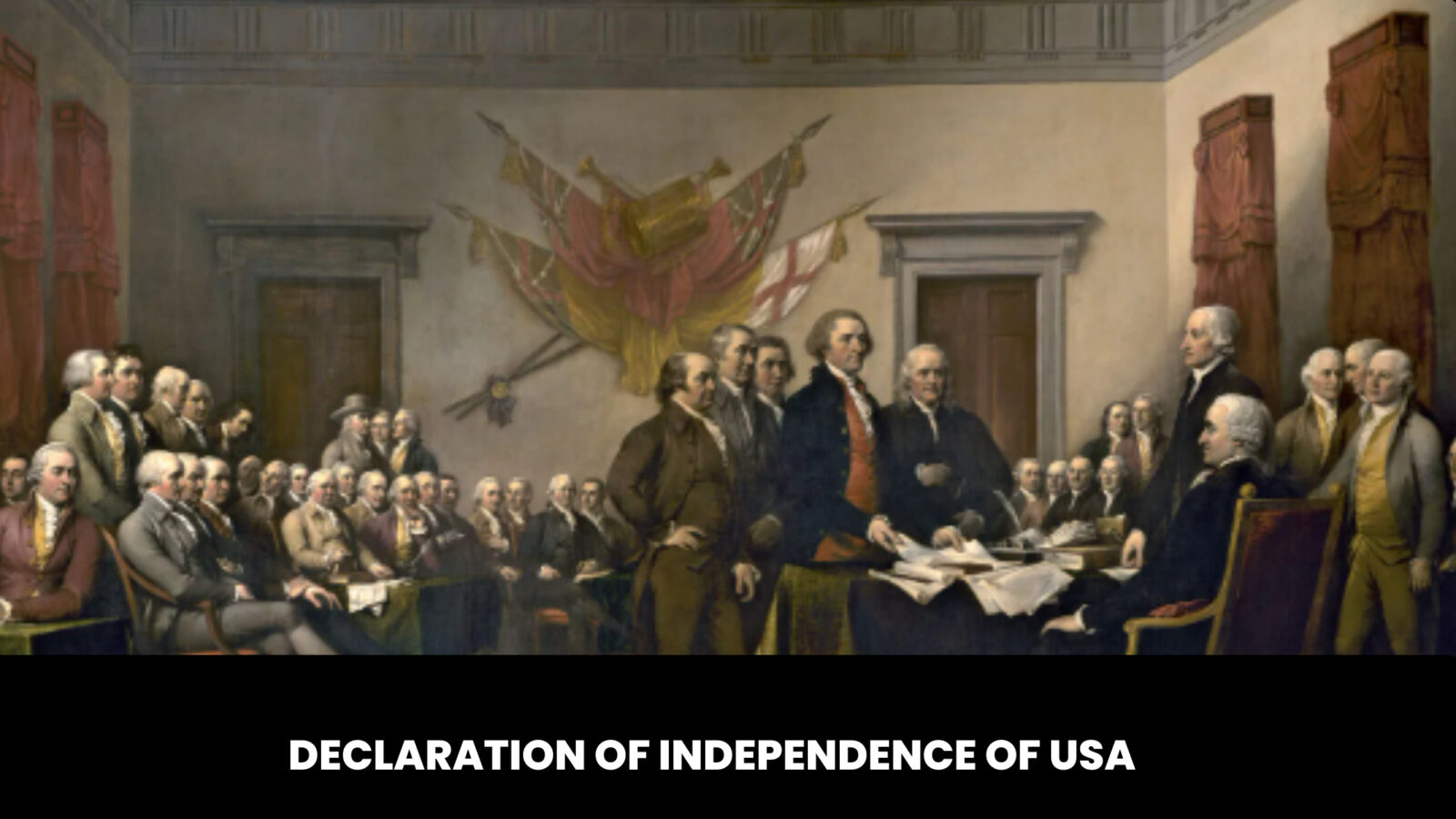 Declaration Of Independence Of USA