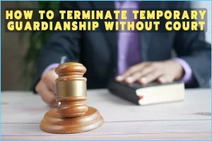 how to get guardianship of a child without going to court