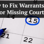 how long do you stay in jail for a warrant for missing court Date