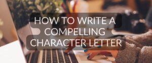 How to Write a Character Letter for a Judge