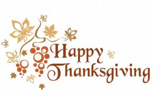 Thanksgiving Holidays in Courts all around the USA | November 23, 24 Thursday, Friday