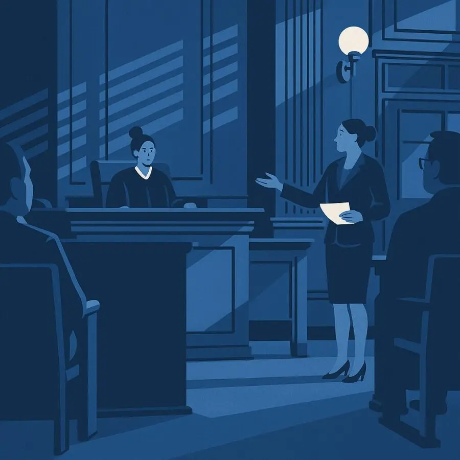 The Court Direct 8 prosecutor in court